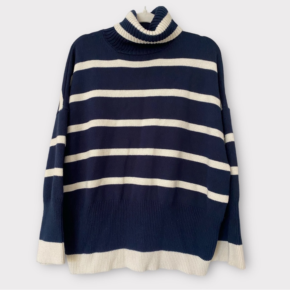 GUC Topshop Oversized Stripe Sweater | Size 0-2